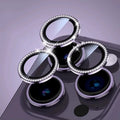 Bling Glitter Diamond Camera Lens Protector Case For iPhone 18 17 16 15 14 13 12 11Pro Max Plus Ultra Fold Sreen Protectors Film
