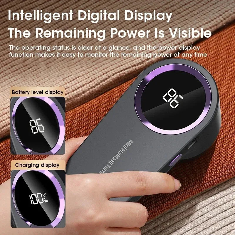 VELZO™ Electric Lint Remover – Rechargeable Fabric Shaver
